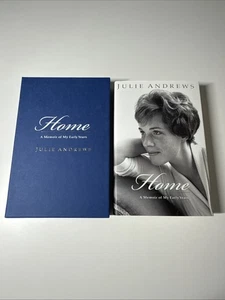 Home: A Memoir Of My Early Years By Julie Andrews 2008 Signed First UK Limited - Picture 1 of 15