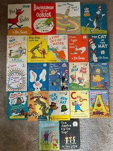 Lot of 21 DR SUESS Beginner Bright & Early Books, Berenstains Cat In The Hat - Picture 1 of 16
