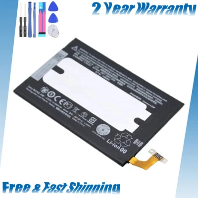 For HTC B0P6B100 Replacement Battery fit HTC ONE M8 - 2600mAh + Tools - Image 1 of 3
