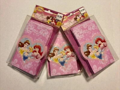 Disney Princesa 24 Sacos de Golosinas San Valentín Con Pegatina Nuevos 3 Paquetes (72 Total) Foto 1 de 4