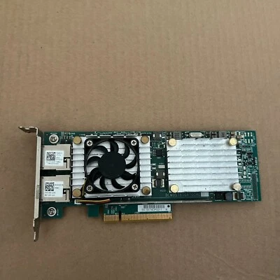 DELL BCM57810S 10GB Dual Port RJ45 PCI-E Ethernet Adapter W1GCR HN10N - Image 1 of 3