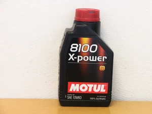 Motul 8100 X-Power 10W-60 1 l do sportów motorowych BMW M itp. - Zdjęcie 1 z 1