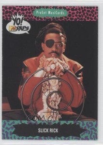 1991 Pro Set MusiCards Yo! MTV Raps Slick Rick #142 0b6