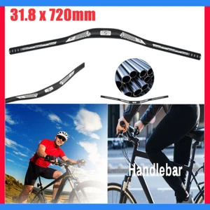 MTB Mountain Bike Bicycle Extra Long Handlebar 720mm Riser Bar Durable - Picture 1 of 10