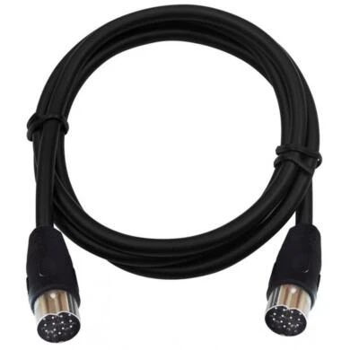 13 Pin Din Male to Male Audio Cable Ham Radio, Kenwood, Icom 1m - Image 1 of 4