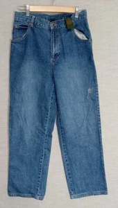 Timberland Jeans Size 20 Medium Wash Denim Utility Straight Leg - Picture 1 of 8
