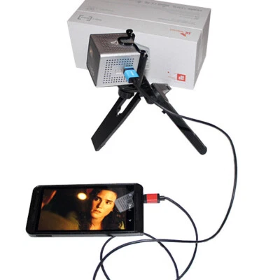 Rarely Used Innoio Innocube Smart Beam Portable Pocket Projector - Image 1 of 4