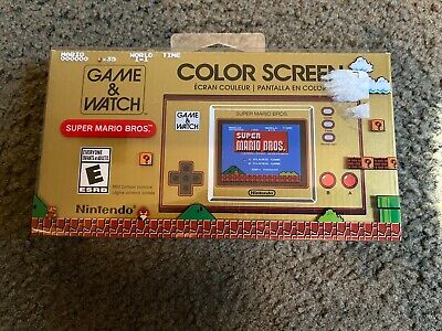 ✅ Nintendo Game And Watch Super Mario Bros Handheld System NEW SEALED ✅