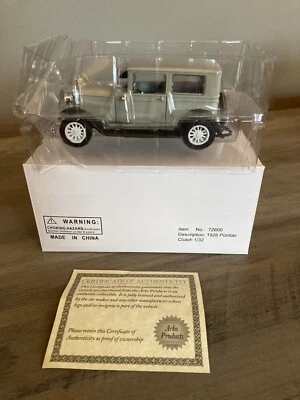 Arko Products 1926 Pontiac Coach Diecast 1:32 NIB NO. 72600 COA - Image 1 of 4