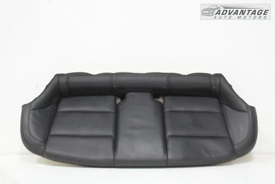 Cadillac ATS 2013-2018 segunda fila asiento inferior trasero cuero negro OEM Foto 1 de 4