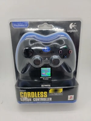 LOGITECH Cordless Action Controller PLAYSTATION 2 PS2 BRAND NEW IN PACKAGE NICE! - Image 1 of 4