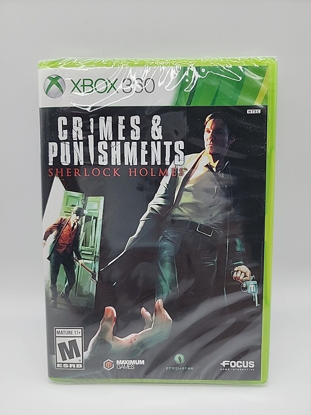 Sherlock Holmes: Crimes & Punishments Microsoft Xbox 360 2014 Complete(Resealed)