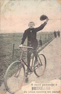 Belgique - BRUXELLES - A mon passage à Bruxelles, je vous envoie un salut - Coll - Bild 1 von 2