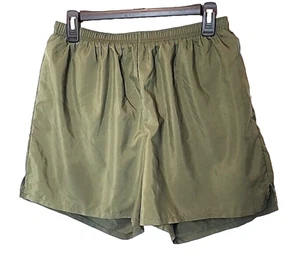Pantalones Cortos Sedosos Soffe MEDIANOS Oliva Monótono Marines Adultos Unisex Correr Militares P.E. - Imagen 1 de 9