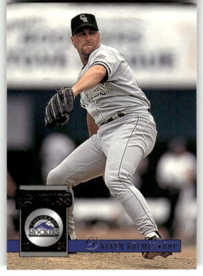 Darren Holmes 1994 Donruss #222 Colorado Rockies - Image 1 of 2