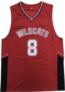 Chad Danforth #8 East High School Musical Wildcats Basketball Trikot Corbin blau - Bild 1 von 3