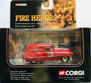 CORGI-SHOWCASE COLLECTION-FIRE HEROES-PONTIAC VAN-NEWARK F.D.CS90014-2002 - Picture 1 of 4