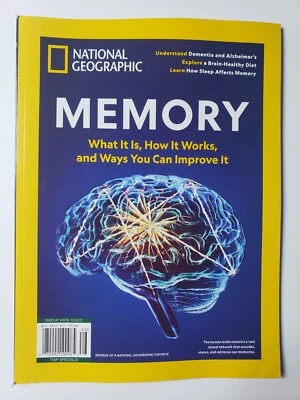 National Geographic October 2021 Magazine Memory What It is, How It Works - Image 1 of 2