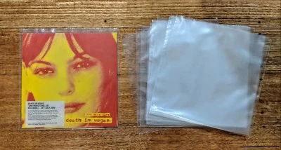 10 x RECORD SLEEVES PLASTIC COVERS OUTER for Vinyl 10" Records Aust Made - image 1 of 4