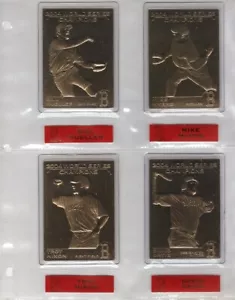 DAVID ORTIZ 2004 Boston Red Sox World Series DANBURY MINT 22kt Gold - Picture 1 of 8