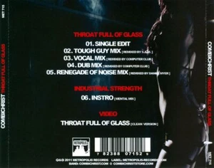 COMBICHRIST THROAT FULL OF GLASS NEW ENHANCED CD - Picture 1 of 1