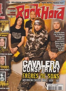 ROCK HARD N°74 CAVALERA CONSPIRACY / TESTAMENT / ELUVEITIE / PRONG / DARK AGE - Picture 1 of 2