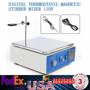Agitatore magnetico termostatico 10000 ml laboratorio digitale con miscelatore di riscaldamento a piastra calda - Foto 1 di 17