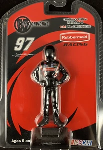2003 MOTORWORKS FIGURE- COLLECTOR EDITION - RUBBERMAID NASCAR #97 - KURT BUSCH - Picture 1 of 2