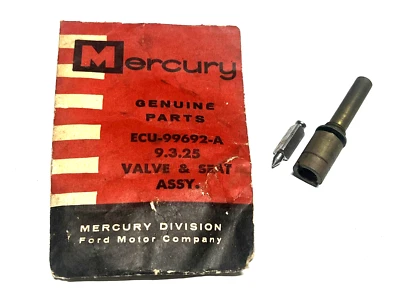 NOS Genuine Lincoln & Mercury 1956-1957 Carburetor Needle & Seat ECU-99692-A - Image 1 of 3
