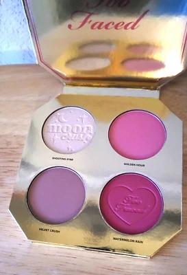 New Too Faced Jewel Crush Limited Edition Blush & Highlighter Collection Palette - Image 1 of 4