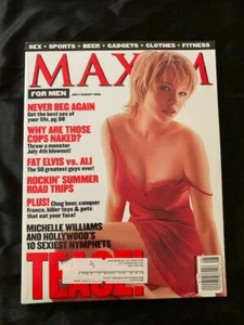 MICHELLE WILLIAMS MAXIM MAGAZINE JULY AUGUST 1999 #20 - Picture 1 of 1
