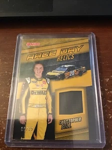 Christopher Bell 2022 Donruss Racing Race Day Relics #13 Tire Relic 05/25 - Picture 1 of 1