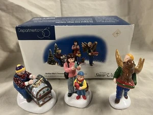 Department 56 Snow Village Another Mans Treasure Accessories (set of 3) 1998 - Picture 1 of 7