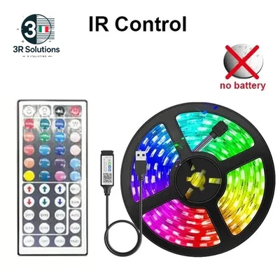 Smart Led Strip Light 5050 RGB USB 5V Bluetooth APP Telecomando Led Nastro Diodo - Immagine 1 di 4
