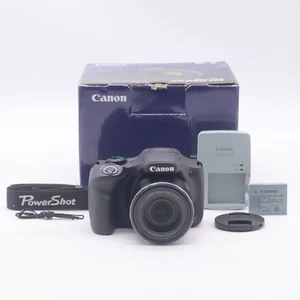 Canon PowerShot SX530 HS Digital Camera Black 50x Zoom Wi-Fi Mint English Menu - Picture 1 of 10