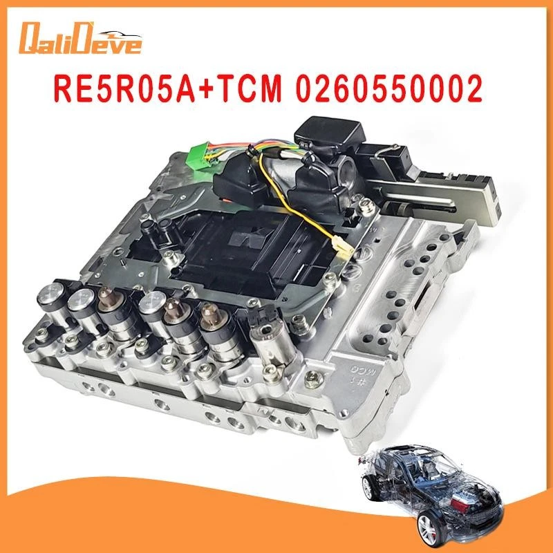 Cuerpo de válvula RE5R05A con solenoide TCM para Nissan Pathfinder Armada Frontier Titan Foto 1 de 4