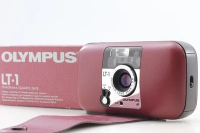 [ MINT in Box ] Olympus LT-1 Wine Red Point & Shoot 35mm Film Camera From JAPAN - Image 1 of 4