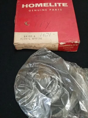Muelle de retroceso Homelite 64180-A pieza genuina Foto 1 de 2