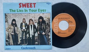 SWEET 'The Lies In Your Eyes / Cockroach' 1976 Dutch 7" vinyl - Picture 1 of 1