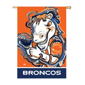 Denver Broncos, Suede REG Justin Patten,13s3809jpa - Picture 1 of 2