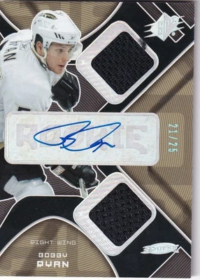 2007-08 SPx Spectrum #201 Bobby Ryan JSY AUTO 21/25 - Image 1 of 2