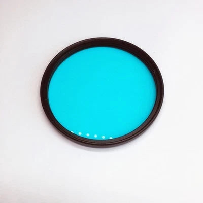 Infrared cut filter blue glass color restoration lens for modified cameras - Image 1 of 4