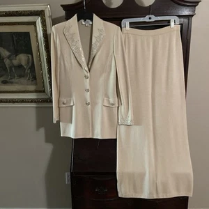St John Evening Skirt Suit. Worn Once. - Picture 1 of 9