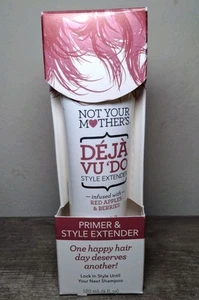New Not Your Mother's Deja Vu 'Do Primer Style Extender 4 oz Red Apple & Berries - Picture 1 of 5