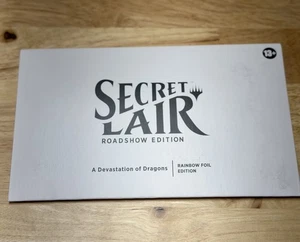 NYCC 2025 HASBRO SECRET LAIR ROADSHOW EDITION DEVASTATION DRAGONS RAINBOW FOIL - Picture 1 of 1