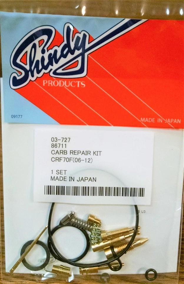 Kit Reconstrucción Reparación Carburador Honda CRF70F CRF 70F 2006-12 4 Tiempos Foto 1 de 1
