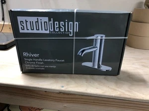 Studio Design Rhiver Single Handle Lavatory Faucet - Chrome - Picture 1 of 2