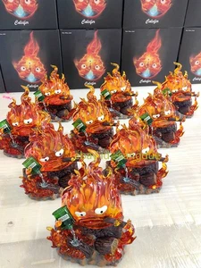 Dragon Meow drinking small flame Calcifer Red Model Collectible Statue In Stock - Picture 1 of 6