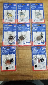 AUTHENTISCH Pop Mart Dimoo's Urlaub in den USA Legierung Anhänger Schlüsselanhänger Menge 8 - Bild 1 von 6