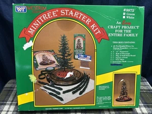 Vintage Westrim Mini Baum Weihnachten Glasperlen OPEN BOX Starter Kit B2 - Bild 1 von 22